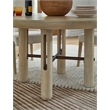 Bowery Hill Transitional Brown Extendable Round Dining Table