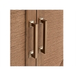Bowery Hill Transitional Oak Veneer and Hardwood Solids Belgian Wheat Buffet