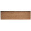 Bowery Hill Transitional Oak Veneer and Hardwood Solids Belgian Wheat Buffet