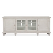 Bowery Hill Traditional Pine Veneer and Pine Solids Alabaster Large Console