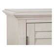 Bowery Hill Traditional Pine Veneer and Pine Solids Alabaster Large Console