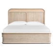 Bowery Hill Transitional Wood Brown California King Panel Bed