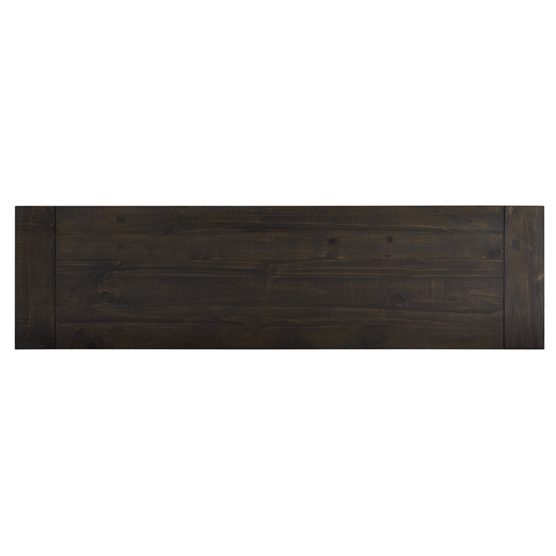 Bowery Hill Traditional Pine Veneer and Pine Solids Peppercorn Server
