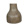 Bowery Hill Transitional Wood Brown Porpoise Round Accent Table