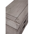 Bowery Hill Transitional Antique Gray Wood 3-drawer Nightstand