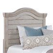 Bowery Hill Modern Transitional Twin Antique Gray Wood Headboard