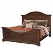 Bowery Hill Transitional Tobacco Finished Wood Queen Panel Bed