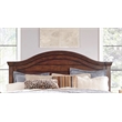 Bowery Hill Transitional Tobacco Wood Finish King Panel Headboard