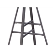 Bowery Hill Transitional Gray Metal High 30