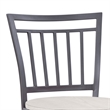 Bowery Hill Traditional Gray Metal Swivel 30