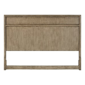 Bowery Hill Modern Transitional Queen Panel Headboard in Nutmeg