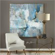 Bowery Hill Meditation Contemporary Wood Canvas Acrylic Art in Multi-Color