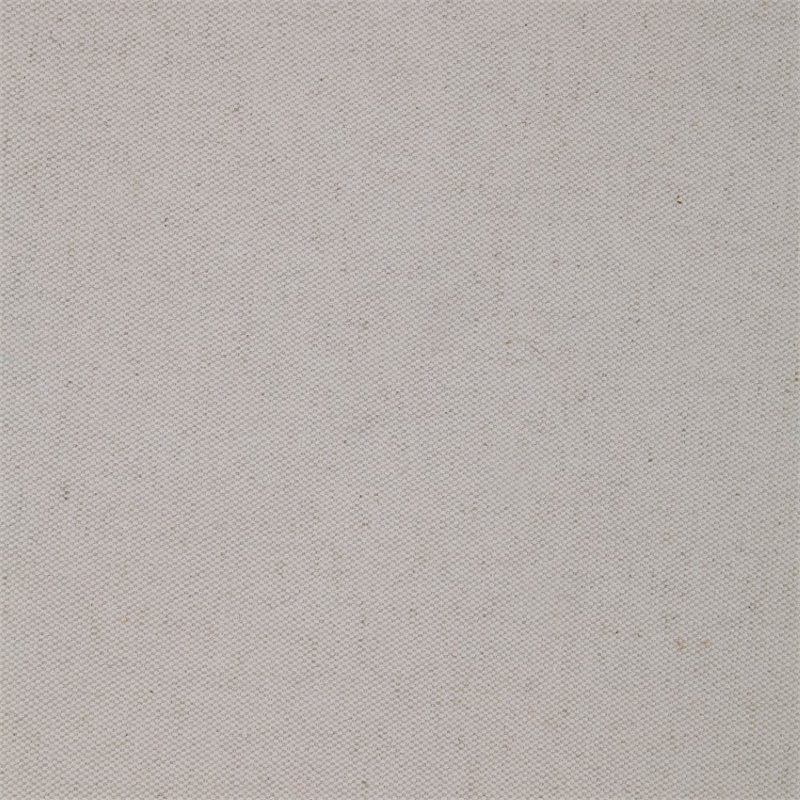 Bowery Hill Coastal Wood and Fabric Armless Chair in Off White