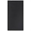 Bowery Hill Contemporary Iron and MDF Mirror in Matte Black/Silver