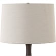 Bowery Hill Contemporary Accent Black Glaze Ceramic Table Lamp