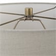Bowery Hill Contemporary Accent Black Glaze Ceramic Table Lamp