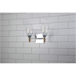 Bowery Hill 2-light Gold Acorn-shaped Bath Vanity Light in Chrome