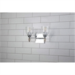Bowery Hill 2-light Silver Acorn-shaped Bath Vanity Light in Chrome