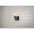 Bowery Hill 1-light Flame-shaped Bath Vanity Light in Dark Bronze