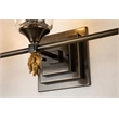 Bowery Hill 3-light Flame-shaped Bath Vanity Light in Dark Bronze