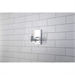 Bowery Hill 1-light Metal Bath Vanity Light in Polished Chrome
