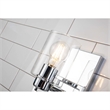 Bowery Hill 1-light Metal Bath Vanity Light in Polished Chrome