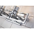 Bowery Hill 2-light Metal Bath Vanity Light in Polished Chrome