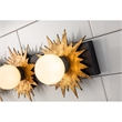 Bowery Hill 3-light Metal Bath Vanity Light in Gold/Weathered Zinc