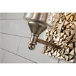 Bowery Hill 1-light Metal Bath Vanity Light in Antique Silver