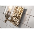 Bowery Hill 1-light Metal Bath Vanity Light in Antique Silver