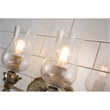 Bowery Hill 2-light Metal Bath Vanity Light in Neutral Cream/Silver