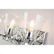 Bowery Hill 3-light Metal Bath Vanity Light in Polished Chrome