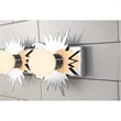 Bowery Hill 2-light Metal Bath Vanity Light in Polished Chrome