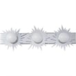 Bowery Hill 3-light Metal Bath Vanity Light in Polished Chrome