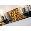Bowery Hill 4-light Metal Bath Vanity Light in Matte Black/Gold