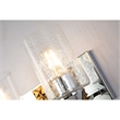 Bowery Hill 2-light Metal Bath Vanity Light in Polished Chrome/Gold