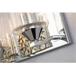 Bowery Hill 3-light Metal Bath Vanity Light in Polished Chrome/Silver