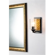 Bowery Hill 1-light Metal Bath Vanity Light in Matte Black/Gold