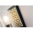 Bowery Hill 1-light Metal Bath Vanity Light in Matte Black/Silver