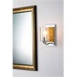 Bowery Hill 1-light Metal Bath Vanity Light in Polished Chrome/Gold