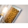Bowery Hill 1-light Metal Bath Vanity Light in Polished Chrome/Gold