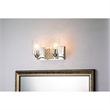 Bowery Hill 2-light Metal Bath Vanity Light in Polished Chrome/Silver