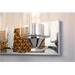Bowery Hill 3-light Metal Bath Vanity Light in Polished Chrome/Gold