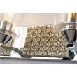 Bowery Hill 3-light Metal Bath Vanity Light in Polished Chrome/Silver