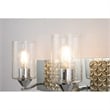 Bowery Hill 3-light Metal Bath Vanity Light in Polished Chrome/Silver