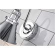 Bowery Hill 1-light Metal Bath Vanity Light in Polished Chrome