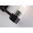 Bowery Hill 3-light Transitional Metal Bath Vanity Light in Black/Gray