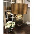 Bowery Hill Jackson Traditional Metal Table Lamp in Antique Silver/Gold