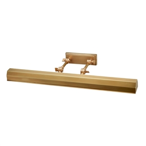 Bowery Hill Transitional 1-Light Large Metal Wall Sconce in Aged Brass