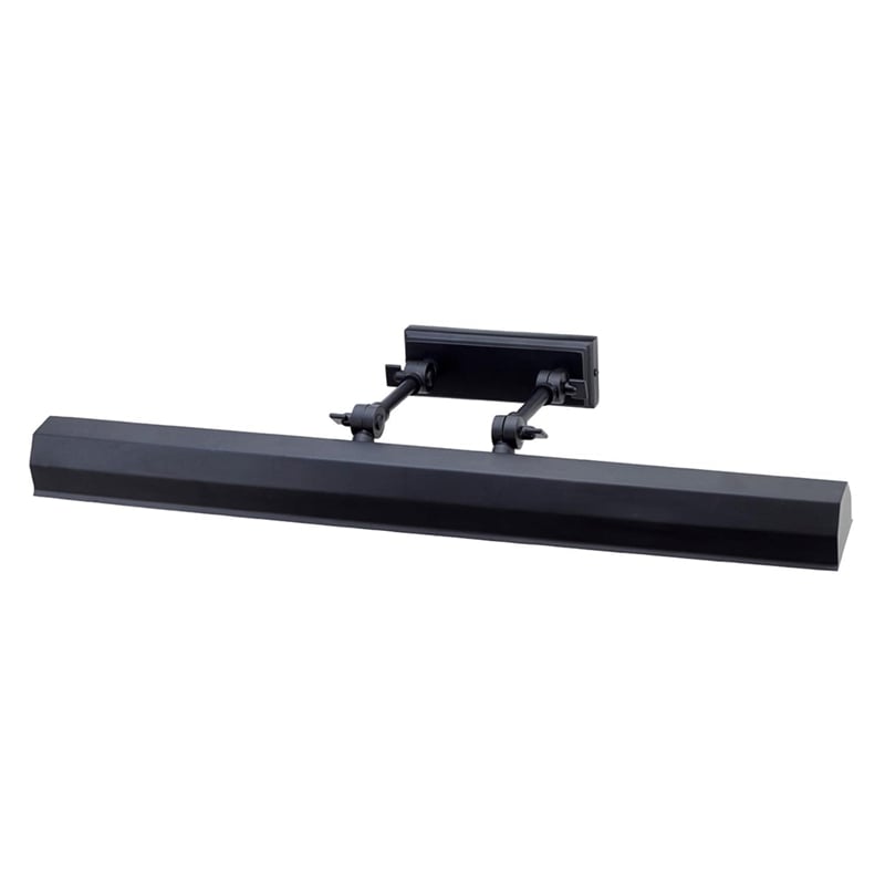 Bowery Hill Transitional 1-Light Large Metal Wall Sconce in Black